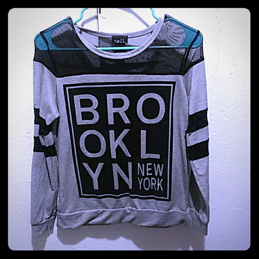 Brooklyn new york t-shirt long sleeve